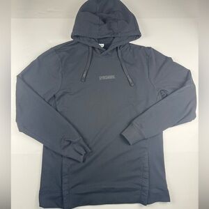 Gymshark Men's Black Hoodie relaxed fit size medium unisex